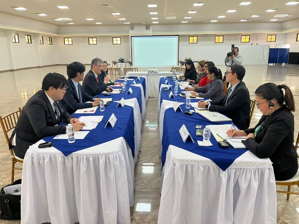 政策協議の会合の様子