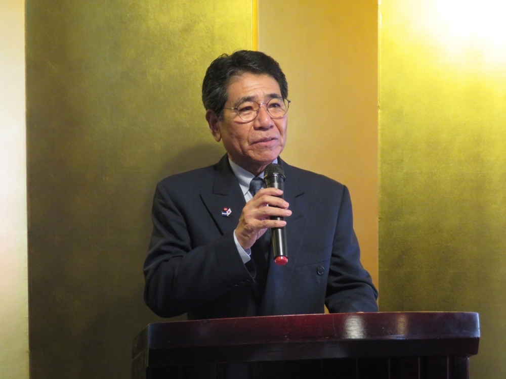 木部氏の挨拶